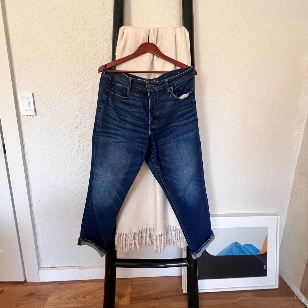 AMERICAN EAGLE TOMGIRL JEAN SZ 14